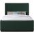 Oliver Boucle Fabric Queen Size Bed