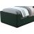 Oliver Boucle Fabric Twin Size Bed