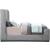 Oliver Boucle Fabric Twin Size Bed