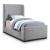 Oliver Boucle Fabric Twin Size Bed