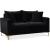 Naomi Velvet Loveseat