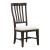 Grant Park Linen/Wood Slat Back Side Chair