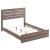 Brantford 3D Paper Veneer Panel Bed