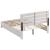 Brantford 3D Paper Veneer Storage Bed, Queen Size