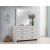 Brantford Wood Double Dresser w/6 Drawers