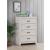 Brantford 3D Paper Veneer Chest w/4 Drawers