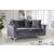 Naomi Velvet Loveseat