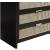 Sage 5-Drawer Wood Chest with Natural Cane Drawer Front