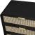 Sage 6-Drawer Wood Dresser with Natural Cane Drawer Front