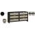 Sage 6-Drawer Wood Dresser with Natural Cane Drawer Front