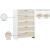 Sage 5-Drawer Wood Chest with Natural Cane Drawer Front
