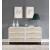 Sage 6-Drawer Wood Dresser with Natural Cane Drawer Front