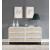 Sage 6-Drawer Wood Dresser with Natural Cane Drawer Front