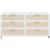 Sage 6-Drawer Wood Dresser with Natural Cane Drawer Front