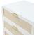 Sage 6-Drawer Wood Dresser with Natural Cane Drawer Front