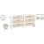 Sage 6-Drawer Wood Dresser with Natural Cane Drawer Front