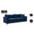 Naomi Velvet Sofa