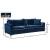 Naomi Velvet Sofa