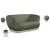 Kipton Boucle Fabric Loveseat
