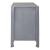 Marisol Wood 65-Inch Accent TV Stand w/3 Doors