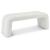 Arc Boucle Fabric Bench