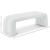 Arc Faux Leather Bench