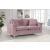 Naomi Velvet Loveseat