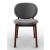 Ines Venice Fabric/Wood Dining Chair