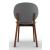 Ines Venice Fabric/Wood Dining Chair