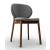 Ines Venice Fabric/Wood Dining Chair
