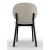 Ines Venice Fabric/Wood Dining Chair
