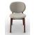 Ines Venice Fabric/Wood Dining Chair