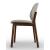 Ines Venice Fabric/Wood Dining Chair
