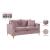 Naomi Velvet Loveseat
