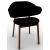 Holly Venice Fabric/Wood Dining Chair