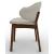 Holly Venice Fabric/Wood Dining Chair