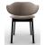 Holly Venice Fabric/Wood Dining Chair