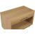Avery 1-Drawer Oak Veneer Nightstand