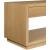 Avery 1-Drawer Oak Veneer Nightstand