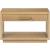 Avery 1-Drawer Oak Veneer Nightstand