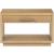 Avery 1-Drawer Oak Veneer Nightstand