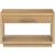 Avery 1-Drawer Oak Veneer Nightstand