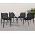 Mykonos Outdoor Patio Polypropylene Plastic Dining Side Chair
