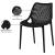 Mykonos Outdoor Patio Polypropylene Plastic Dining Side Chair