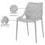 Mykonos Outdoor Patio Polypropylene Plastic Dining Side Chair