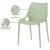 Mykonos Outdoor Patio Polypropylene Plastic Dining Side Chair