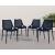 Mykonos Outdoor Patio Polypropylene Plastic Dining Side Chair