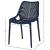Mykonos Outdoor Patio Polypropylene Plastic Dining Side Chair
