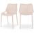 Mykonos Outdoor Patio Polypropylene Plastic Dining Side Chair