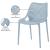 Mykonos Outdoor Patio Polypropylene Plastic Dining Side Chair